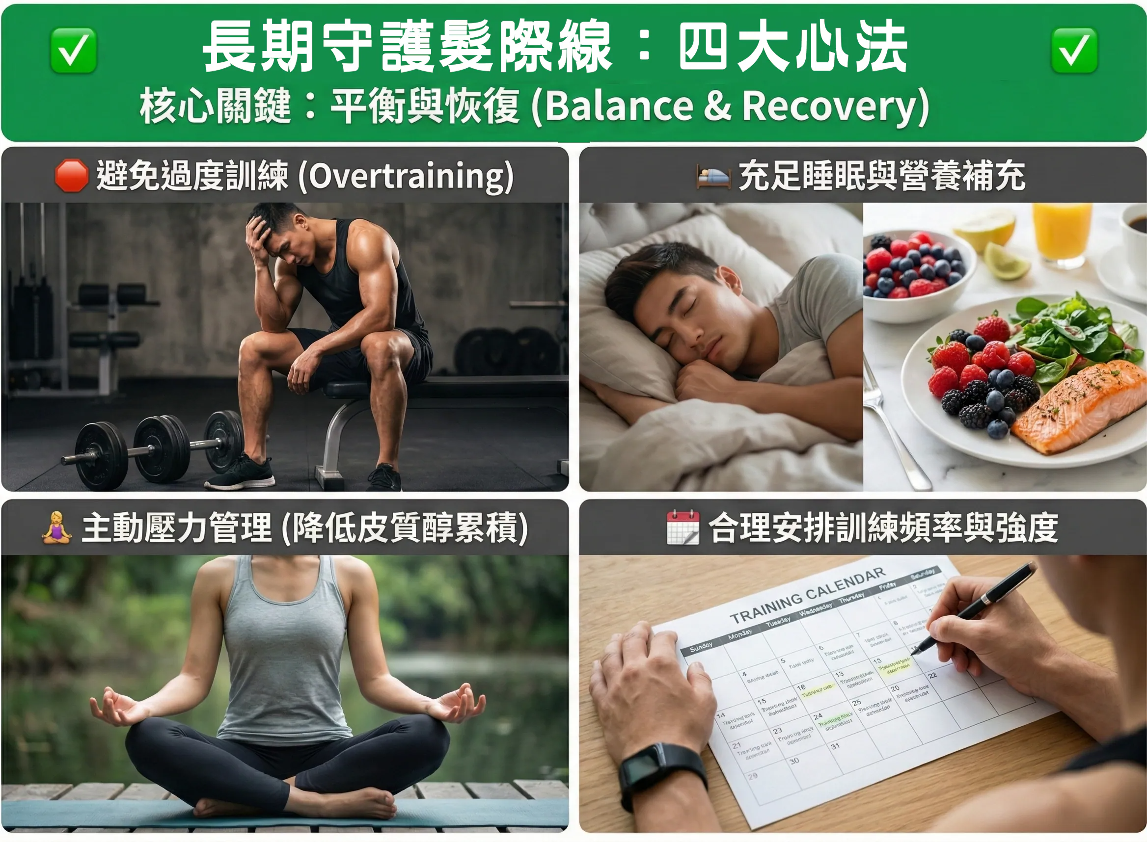 長期守護髮際線